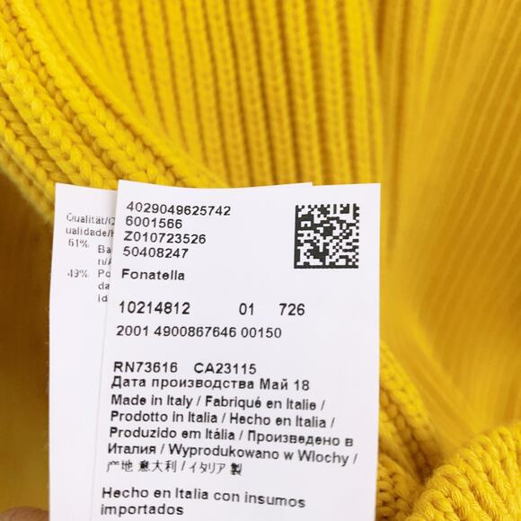 Hugo Bodd Fonatella Yellow Knit Sweater - Picture 8 of 10